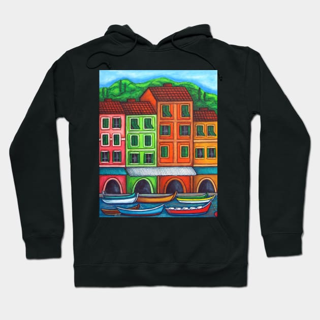 Colours of Liguria Hoodie by LisaLorenz